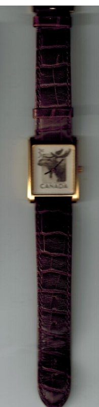 Stamp Watch in original box and slip cover