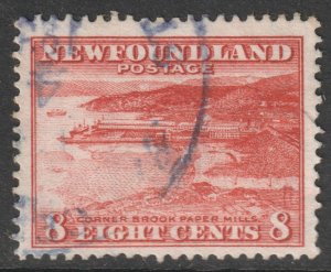 Canada Newfoundland Scott 209 - SG227, 1932 Pictorial 8c used