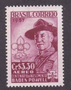 Brazil # C87, Lord Baden Powell, Scouting in Brazil, Mint NH