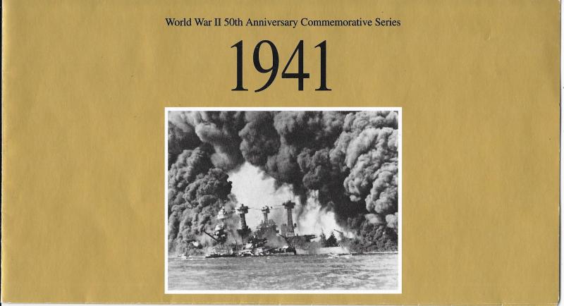 US#2559  $0.29 1941:A World at War PB LL in folder (MNH) CV $8.00
