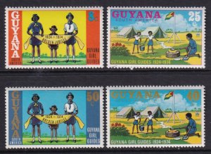 Guyana 201-204 MNH VF
