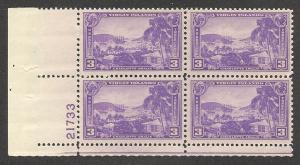 #802  3c Virgin Islands