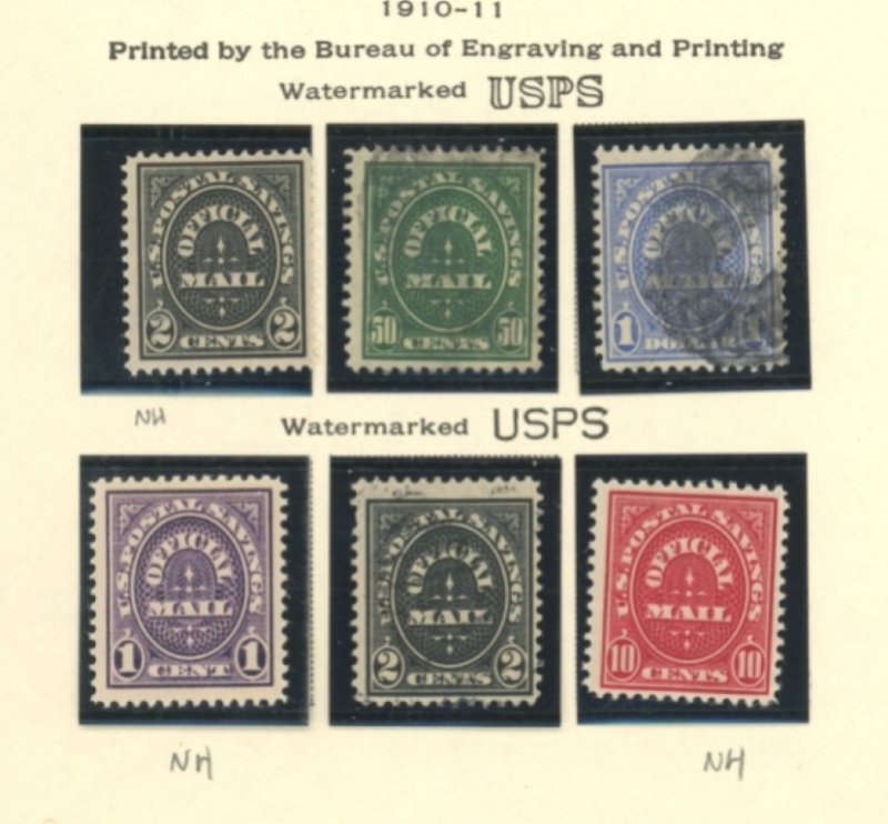 U.S. #SET/MIXED CONDITION 