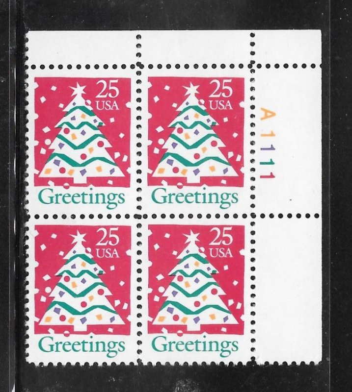 #2515 MNH Plate Block