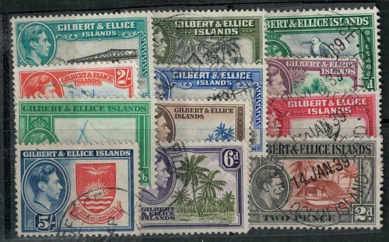 Gilbert and Ellice 1939 SC 40-51 Used Set