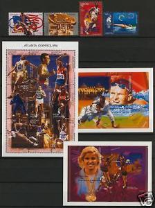 Lesotho 1048-54 MNH Olympic Games, Sports