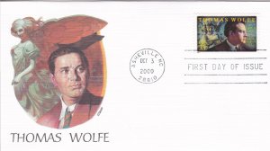 United States # 3444, Thomas Wolfe, Novelist, Fleetwood First Day Cover