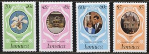 Jamaica Scott 500-03 MVFNHOG - 1981 Royal Wedding Issue - SCV $1.50