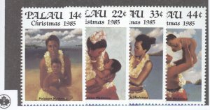 Palau, Sc #90-93, MNH, complete set