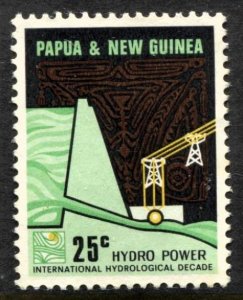 STAMP STATION PERTH Papua New Guinea #244 Hydro Power Used