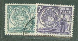 Norfolk Island #14-20 Used Single (Complete Set)