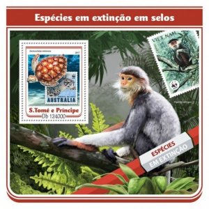 St Thomas - 2017 Stamp on Stamp - Stamp Souvenir Sheet - ST17220b