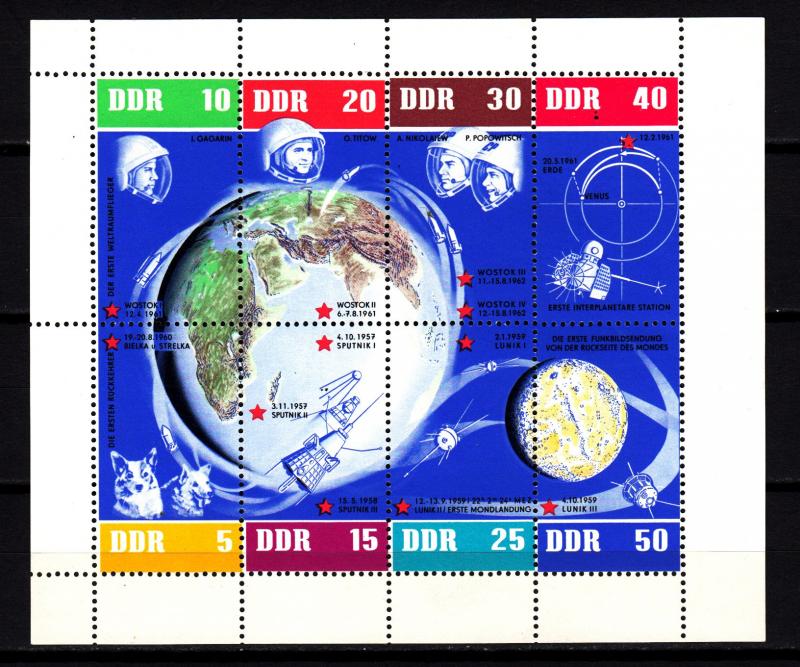 GDR souv. sheet 634 mnh