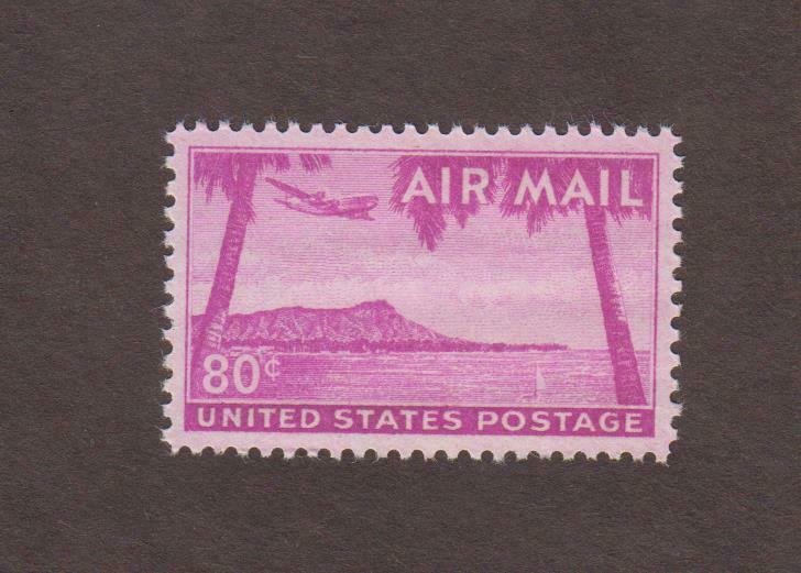US,C46,HAWAII,MNH VERY FINE,1950'S AIRMAIL COLLECTION,MINT NH,VF