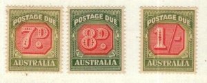 Australia Scott J78-80 Mint hinged [TH481]