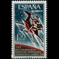 SPAIN 1966 - Scott# 1376 Don Quixote Set of 1 NH