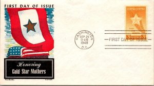 FDC 1948 SC #969-A416 Fluegel Cachet - Washington DC - Single - F60286