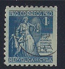 Cuba Sc. #RA3 Tax for Tuberculosis Fund Used L6