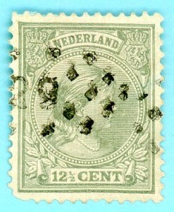 Netherlands, Scott #44, Used