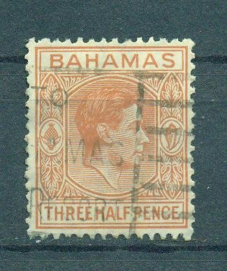 Bahamas sc# 102 used cat value $1.60