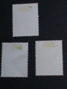 ​CHINA -1963-SC#  713-5 RARE GOLDEN HAIR MONKIES CTO-OGH VERY FINE RARE