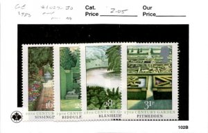 Great Britain, Postage Stamp, #1027-1030 Mint NH, 1983 Gardens (AC)