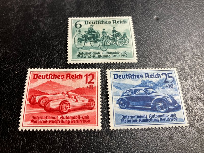 Germany Scott B134-136 Mint