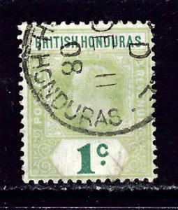 British Honduras 62 Used 1904 issue faded