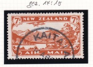 NEW ZEALAND # C1-C3 VF-SON DIFFERENT TOWN CANCELLED AIRMAIL'S CAT VAL $77.50