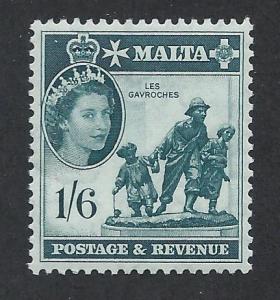 MALTA SC# 257 VF MNH 1956