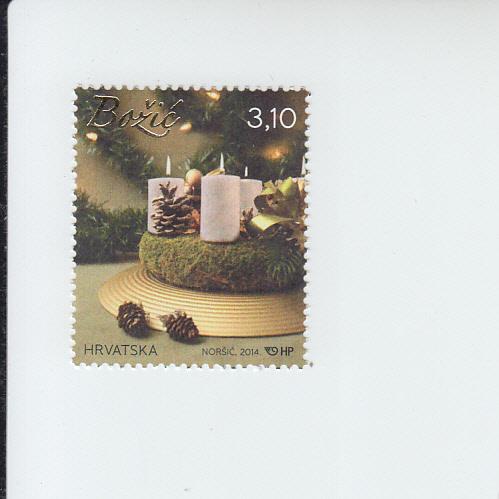 2014 Croatia Christmas  (Scott 932) MNH