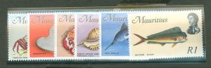Mauritius #345B/53B  Single