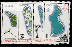 KIRIBATI QEII SG270-273, complete set, NH MINT. 