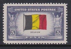 914 Belgium MNH