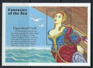 Sierra Leone 1943 MNH 1996 Figurehead Faith (ak3111)