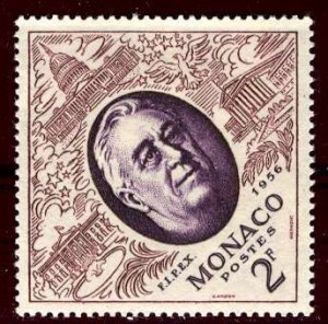 Monaco 1956: Sc. # 355; */MH Single Stamp