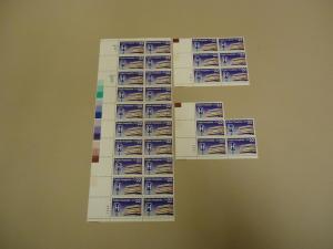USPS Scott 2210 22c Public Hospitals Stamps Lot of 3 Plat...