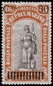 San Marino Scott 89 (1924) Mint LH VF