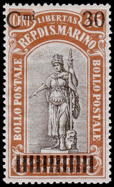 San Marino Scott 89 (1924) Mint LH VF