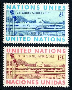 United Nations - New York #194-195  Set of 2 MNH