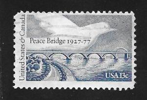 SC# 1721 - (13c) - Peace Bridge, used