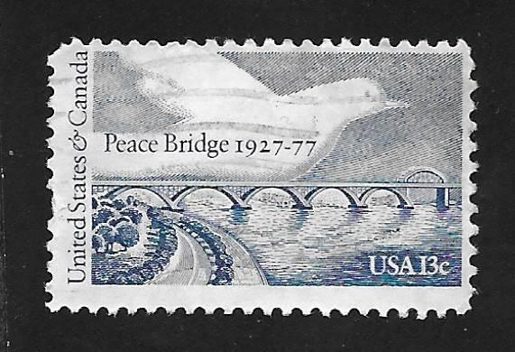 SC# 1721 - (13c) - Peace Bridge, used