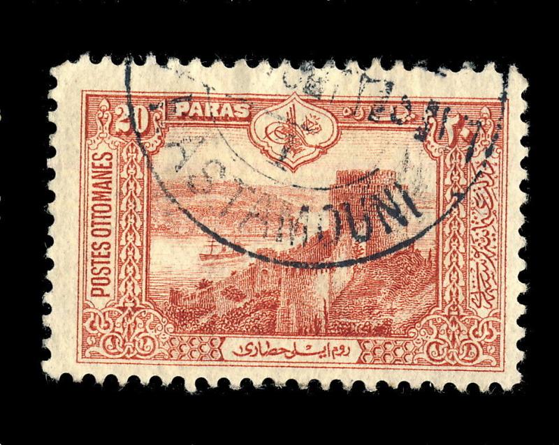 TURQUIE / TURKEY / TÜRKEI - KASTAMOUNI (N°1) Bilingual Date Stamp on Mi.234