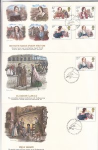 1980, Great Britain: Famous Women Writers, Grp 5, FDC (S18764)