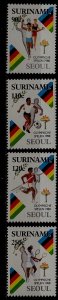 Suriname 812-15 MNH Olympic-88 SCV9