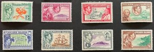 Pitcairn Islands 1-8 Set MNH