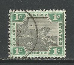 Malaya Federation  #18a  Used  (1901)  c.v. $1.25