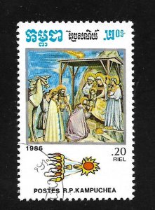 People's Republic of Kampuchea 1986 - FDI - Scott #706