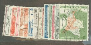 Colombia #C239-53 Used Single (Complete Set)