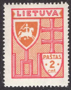 LITHUANIA SCOTT 286